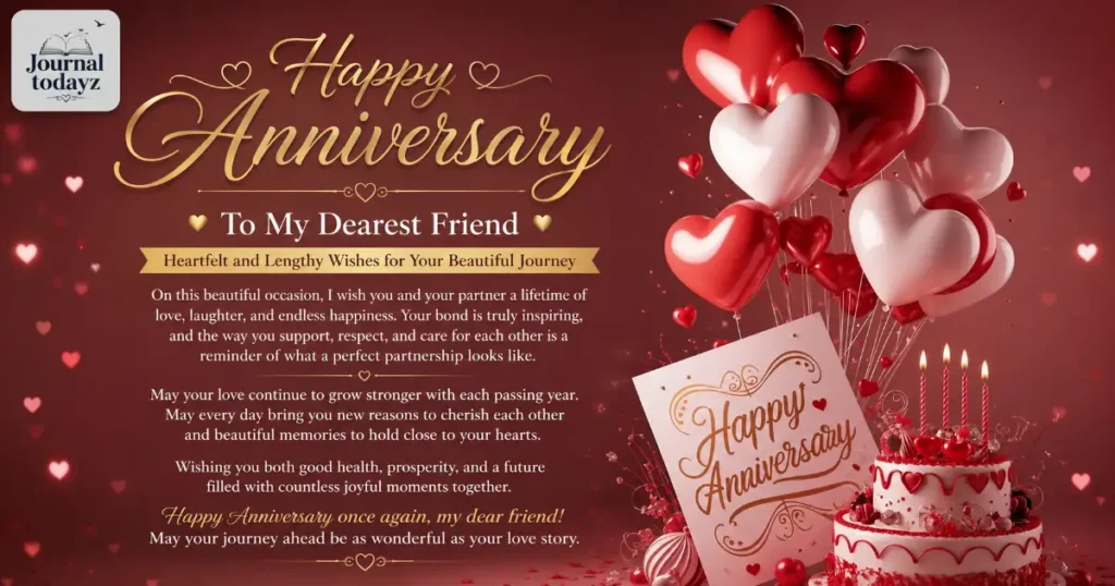 50 Happy Anniversary Wishes for Your Dearest Friends