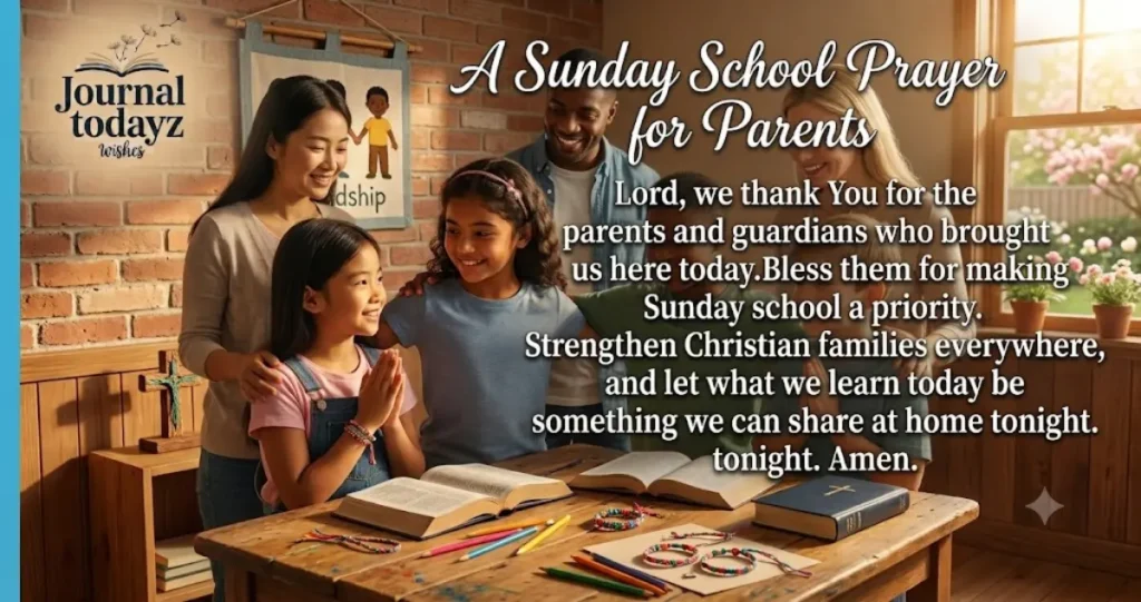 Opening Prayer for Sunday SchoolOpening Prayer for Sunday School