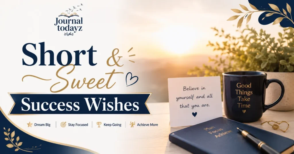 Short & Sweet Success Wishes