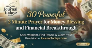 30 Powerful 2 Minute Prayer for Money Blessing and Financial Breakthrough