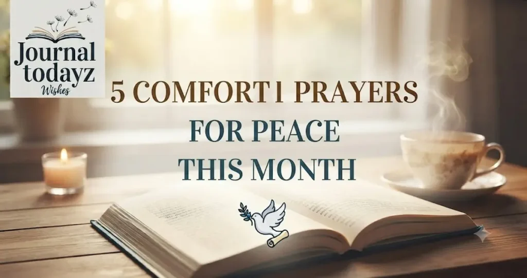 5 Comforting Prayers for Peace This Month