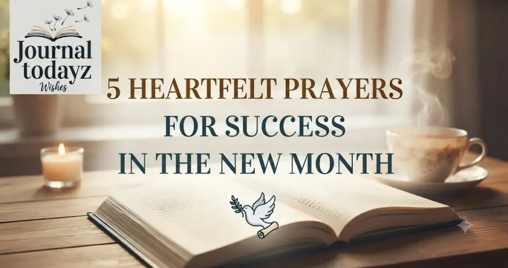 5 Heartfelt Prayers for Success in the New Month
