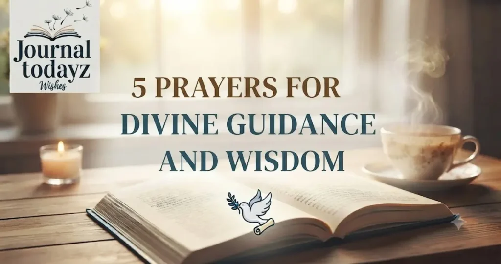 5 Prayers for Divine Guidance and Wisdom