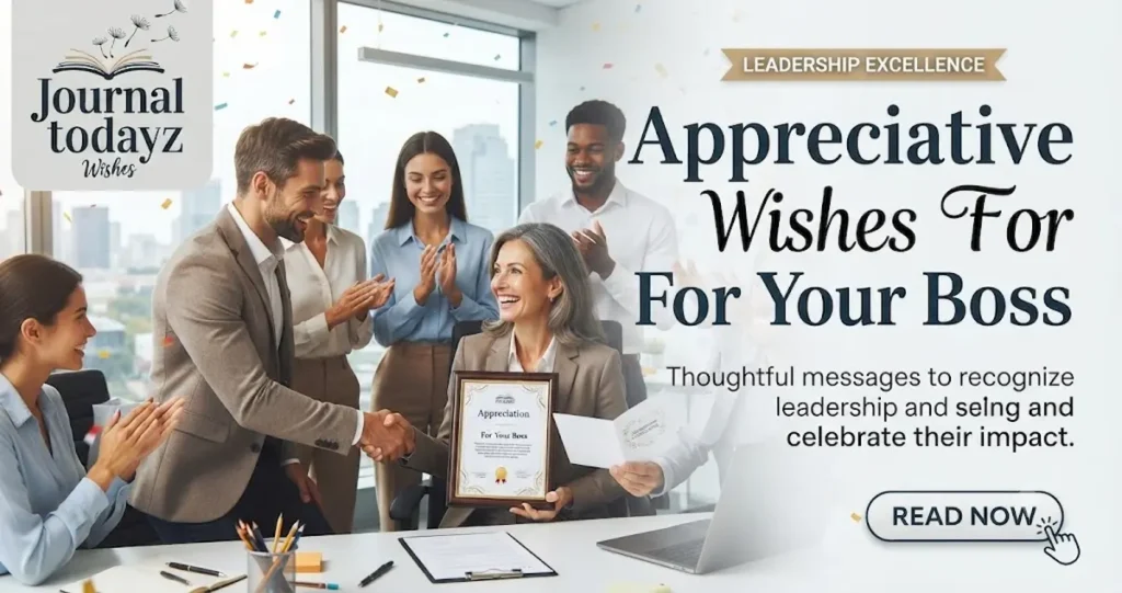 Appreciative Wishes For Your Boss