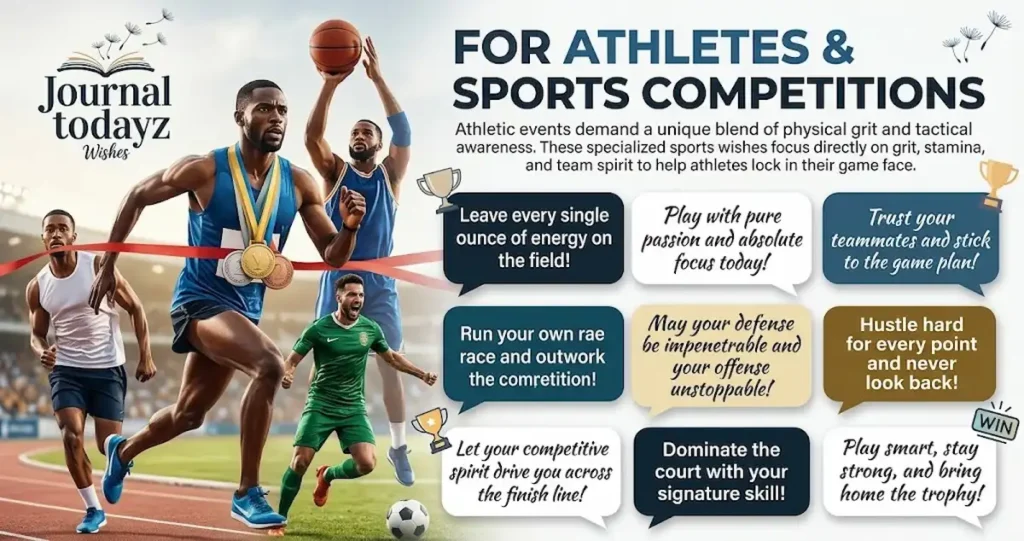 For Athletes & Sports Competitions