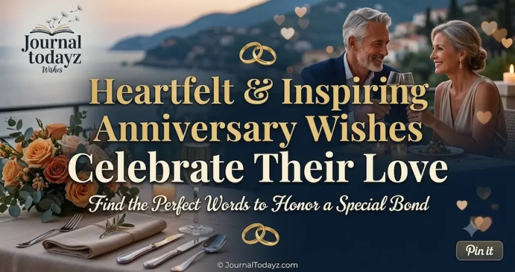 Heartfelt & Inspiring Anniversary Wishes