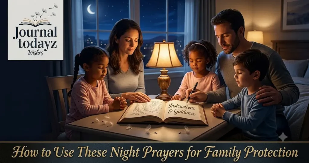 How to Use These Night Prayers for Family Protection