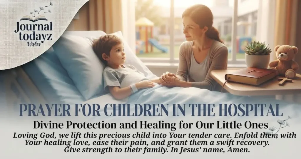 Prayer 16: Prayer For Children In The Hospital