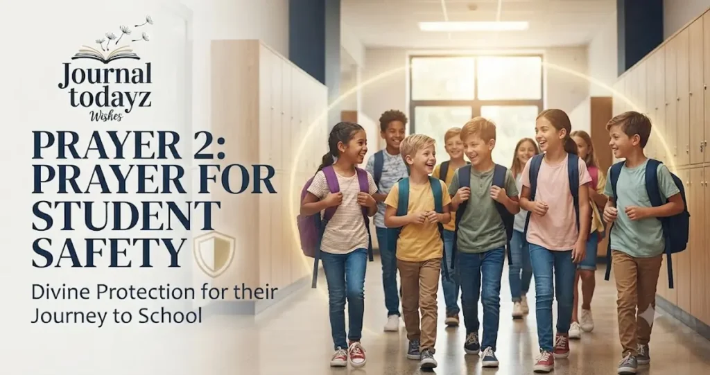 Prayer 2: Prayer for Student Safety