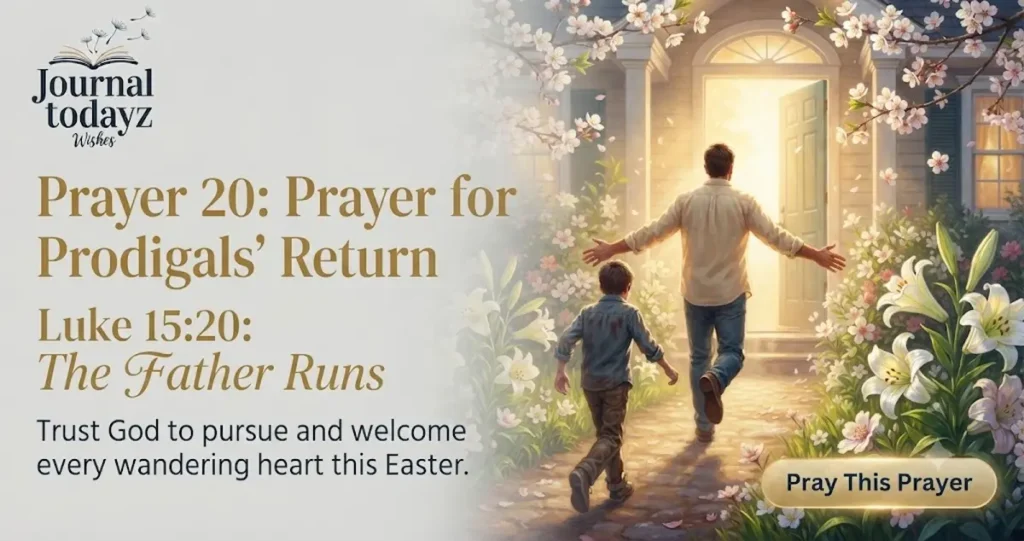 Prayer 20: Prayer for Prodigals' Return