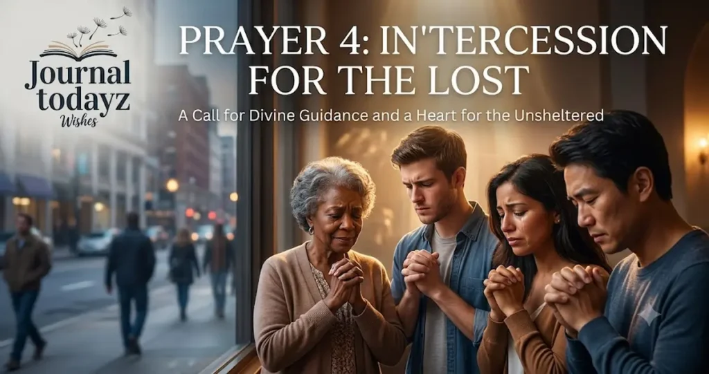 Prayer 4: Intercession For The Lost