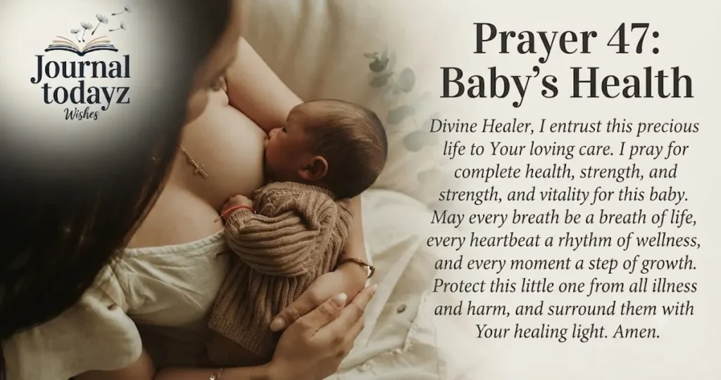 Prayer 47: Baby's Health
