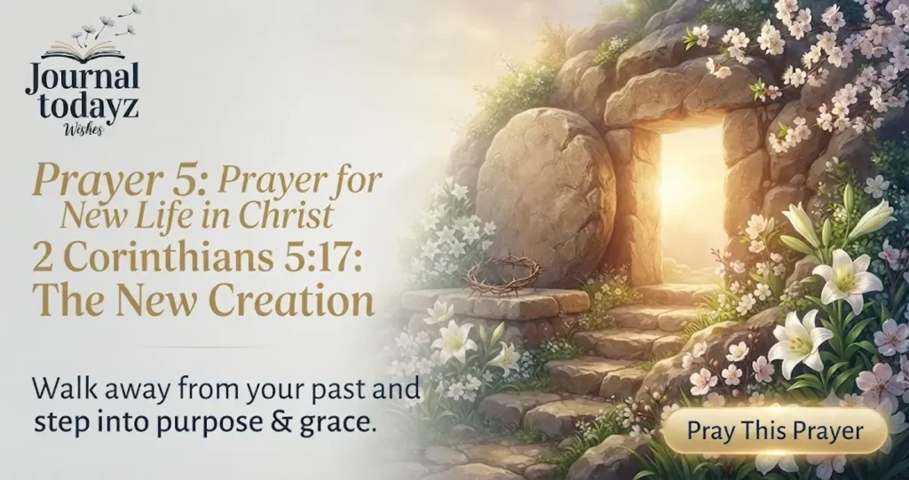 Prayer 5: Prayer for New Life in Christ