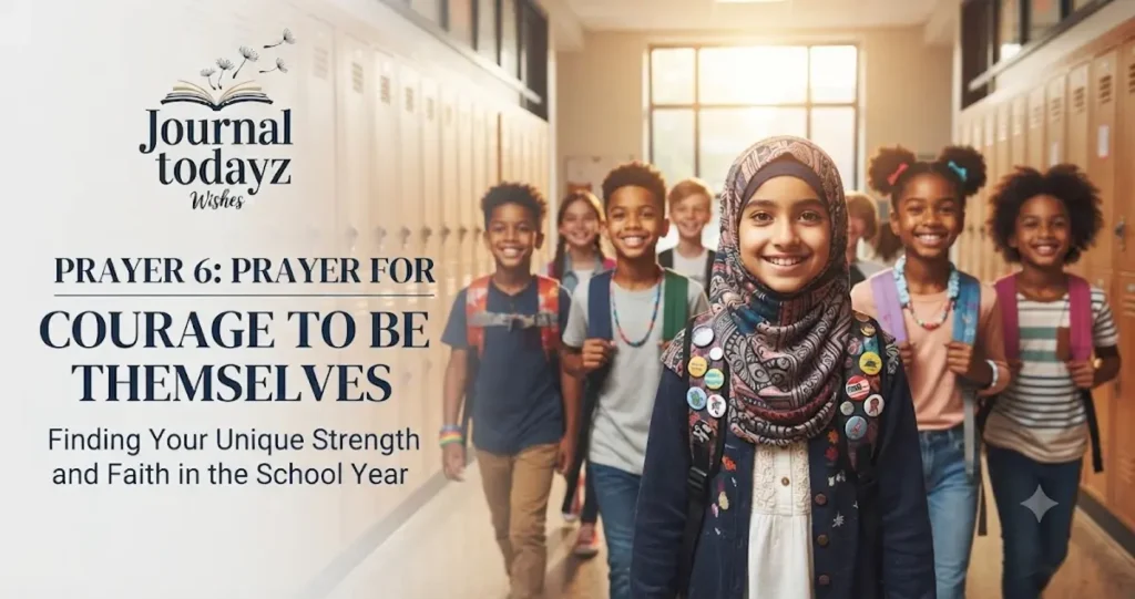 Prayer 6: Prayer for Courage to Be Themselves