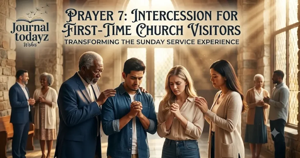 Prayer 7: Intercession For First-Time Church Visitors