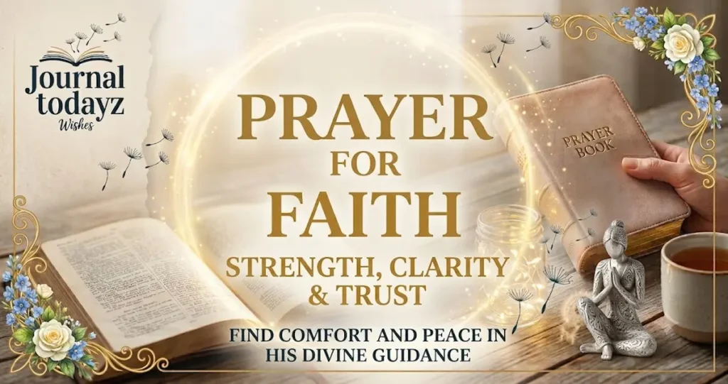 Prayer for Faith