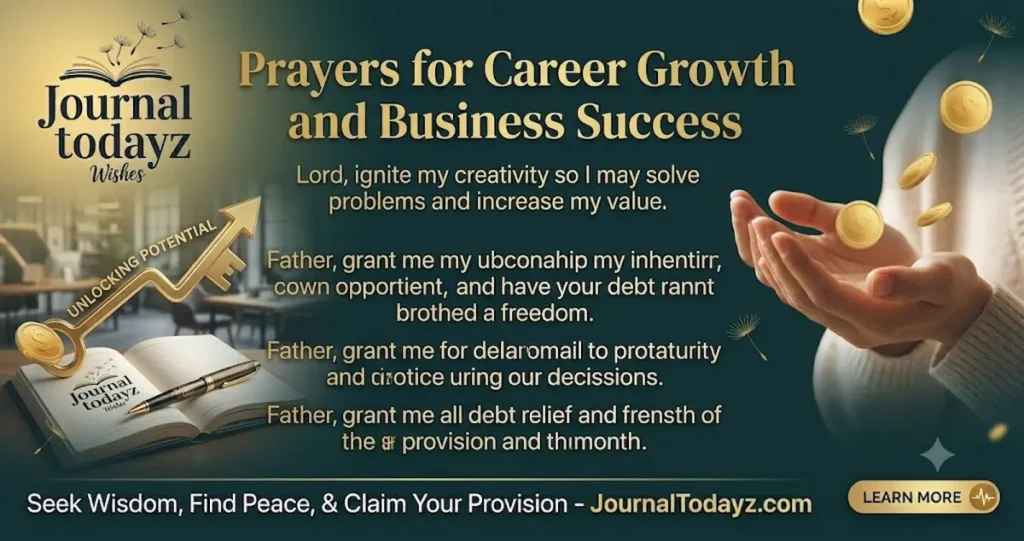 Prayers for Career Growth and Business Success