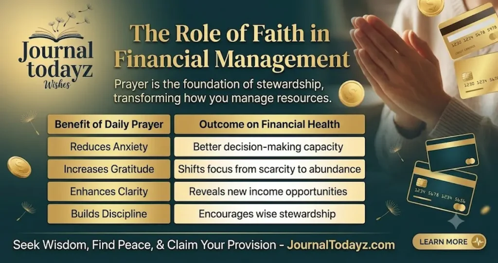 The Role of Faith in Financial Management