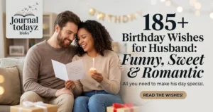 185+ Birthday Wishes for Husband: Funny, Sweet & Romantic