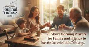 20 Short Morning Prayers for Family and Friends to Start the Day with God's Blessings