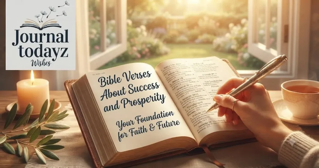 Bible Verse About Success and Prosperity