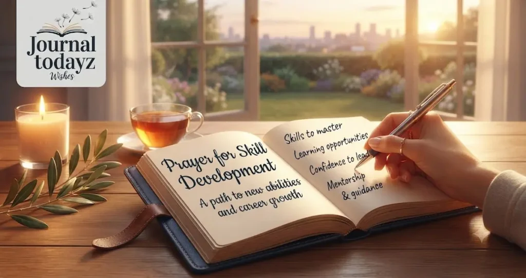 Prayer 9: Prayer for Skill Development
