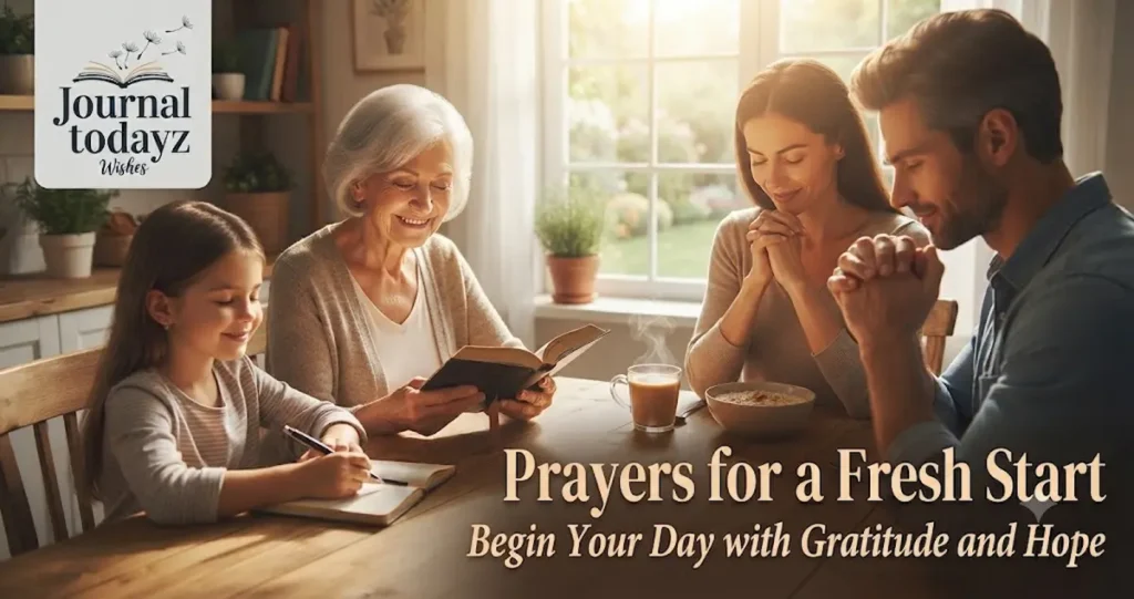 Prayers for a Fresh Start