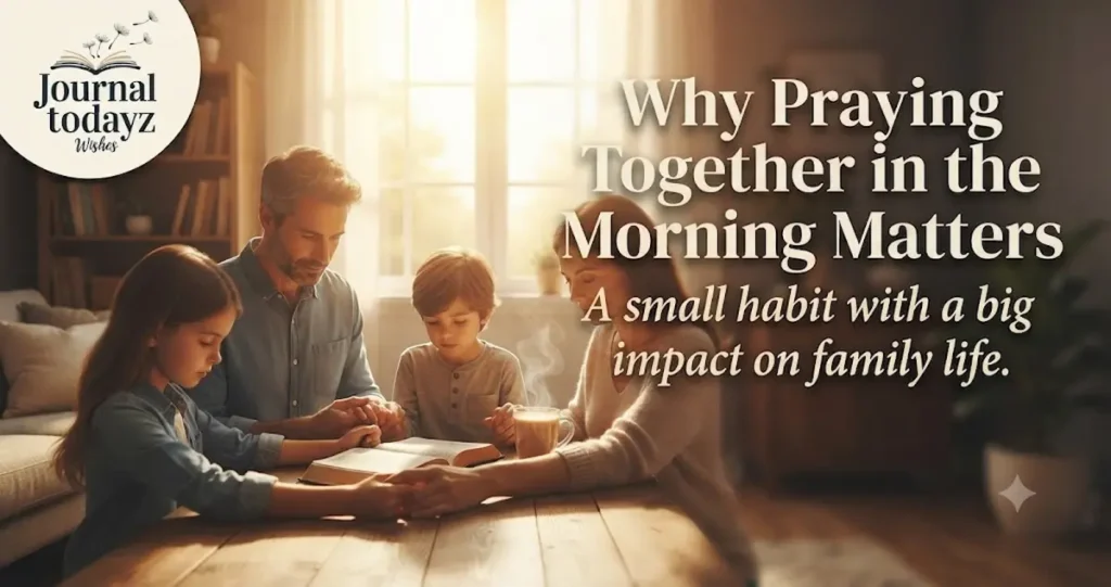 Why Praying Together in the Morning Matters