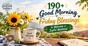 190+ Good Morning Friday Blessings to Welcome a Joyful Weekend