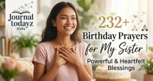 232+ Birthday Prayers for My Sister | Powerful & Heartfelt Blessings