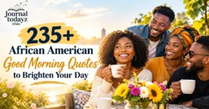 235+ African American Good Morning Quotes to Brighten Your Day