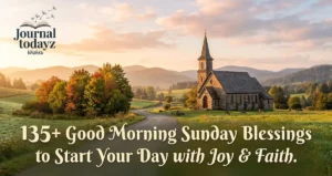 135+ Good Morning Sunday Blessings to Start Your Day with Joy & Faith