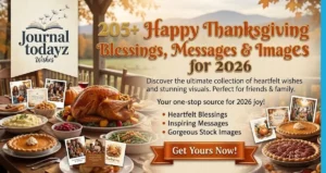 205+ Happy Thanksgiving Blessings, Messages & Images for 2026