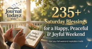 235+ Saturday Blessings for a Happy, Peaceful & Joyful Weekend